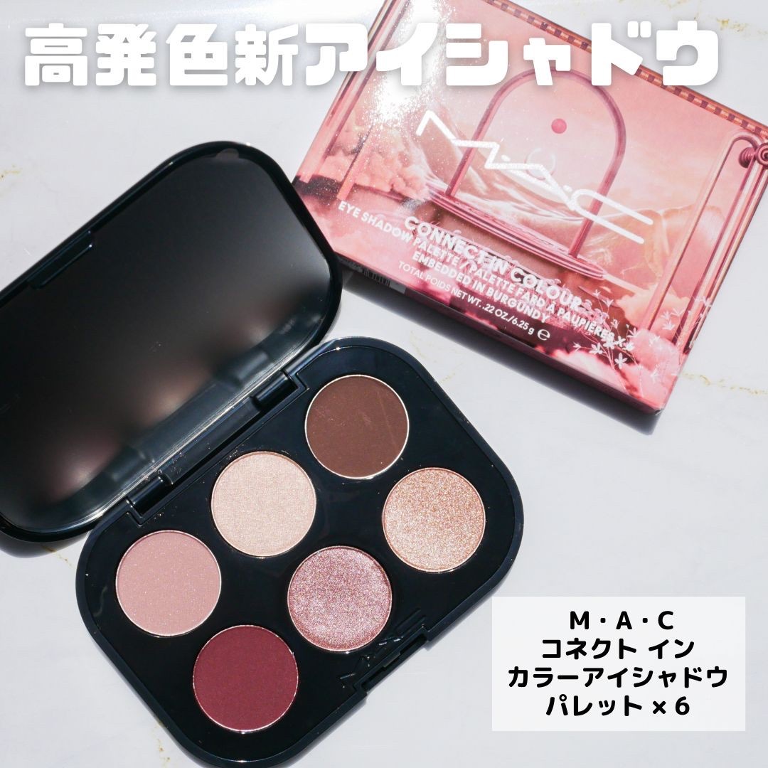 コネクト イン カラー アイシャドウ パレット × 6/M・A・C/アイシャドウパレットを使ったクチコミ（1枚目）