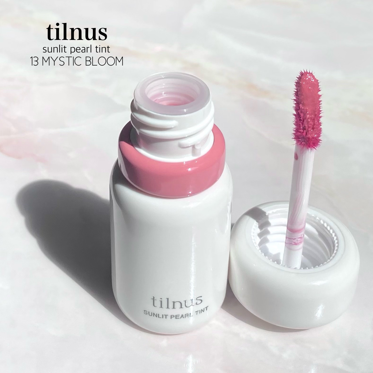 ティルナス サンリットパール ティント 13 MYSTIC BLOOM ミスティックブルーム/tilnus/リップティントを使ったクチコミ（2枚目）