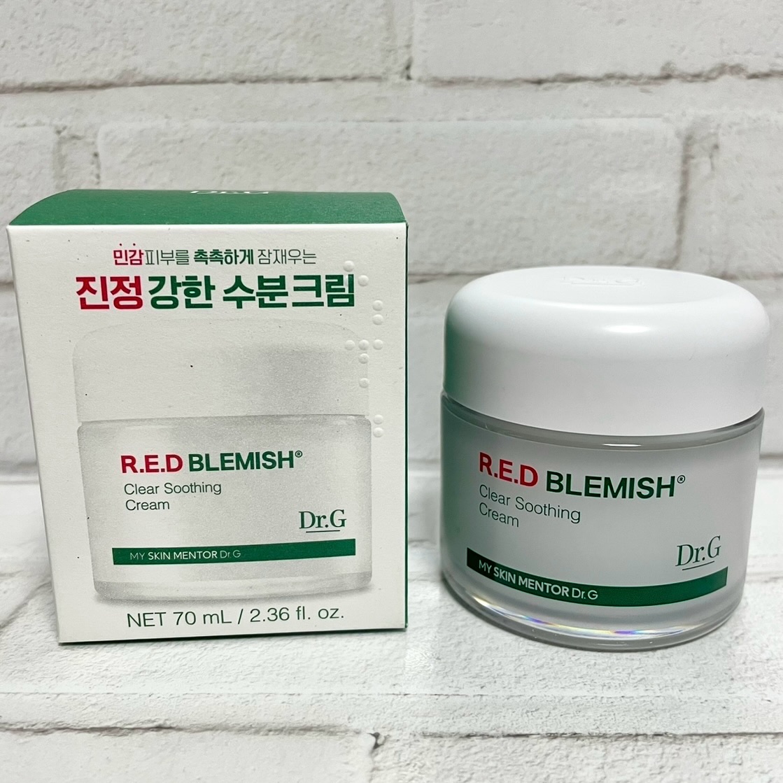 レッドブレミッシュ クリアスージングクリーム/Dr.G/フェイスクリームを使ったクチコミ（1枚目）