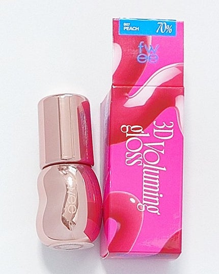 フィー 3Dボリューミンググロス/fwee/リップグロスを使ったクチコミ(1枚目)