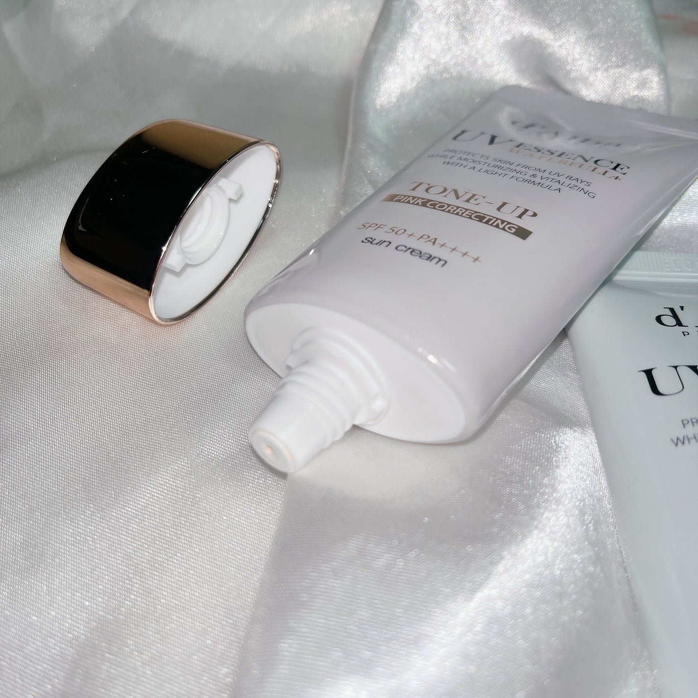 ウォータフルトーンアップサンクリーム/ダルバ/日焼け止めクリームを使ったクチコミ(5枚目)