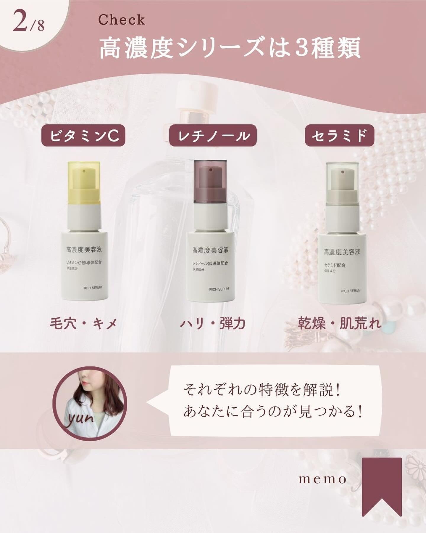 高濃度美容液(*1)　ビタミンC誘導体配合/無印良品/美容液を使ったクチコミ（3枚目）