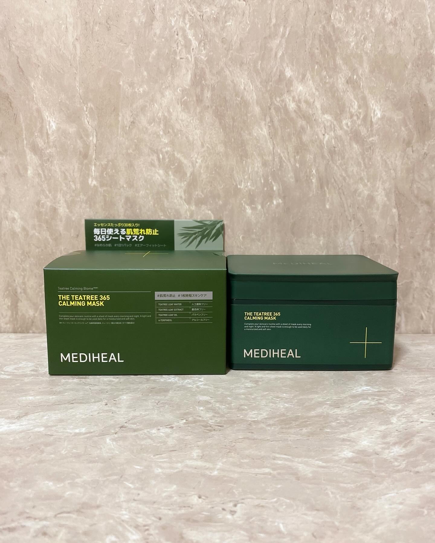 THE ティーツリー 365 カーミングマスク 通常版/MEDIHEAL/シートマスク・パックを使ったクチコミ（1枚目）