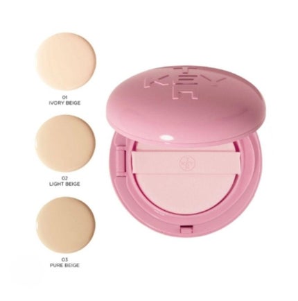 ピンクマグネットクッション/KEYTH/クッションファンデーションを使ったクチコミ(4枚目)