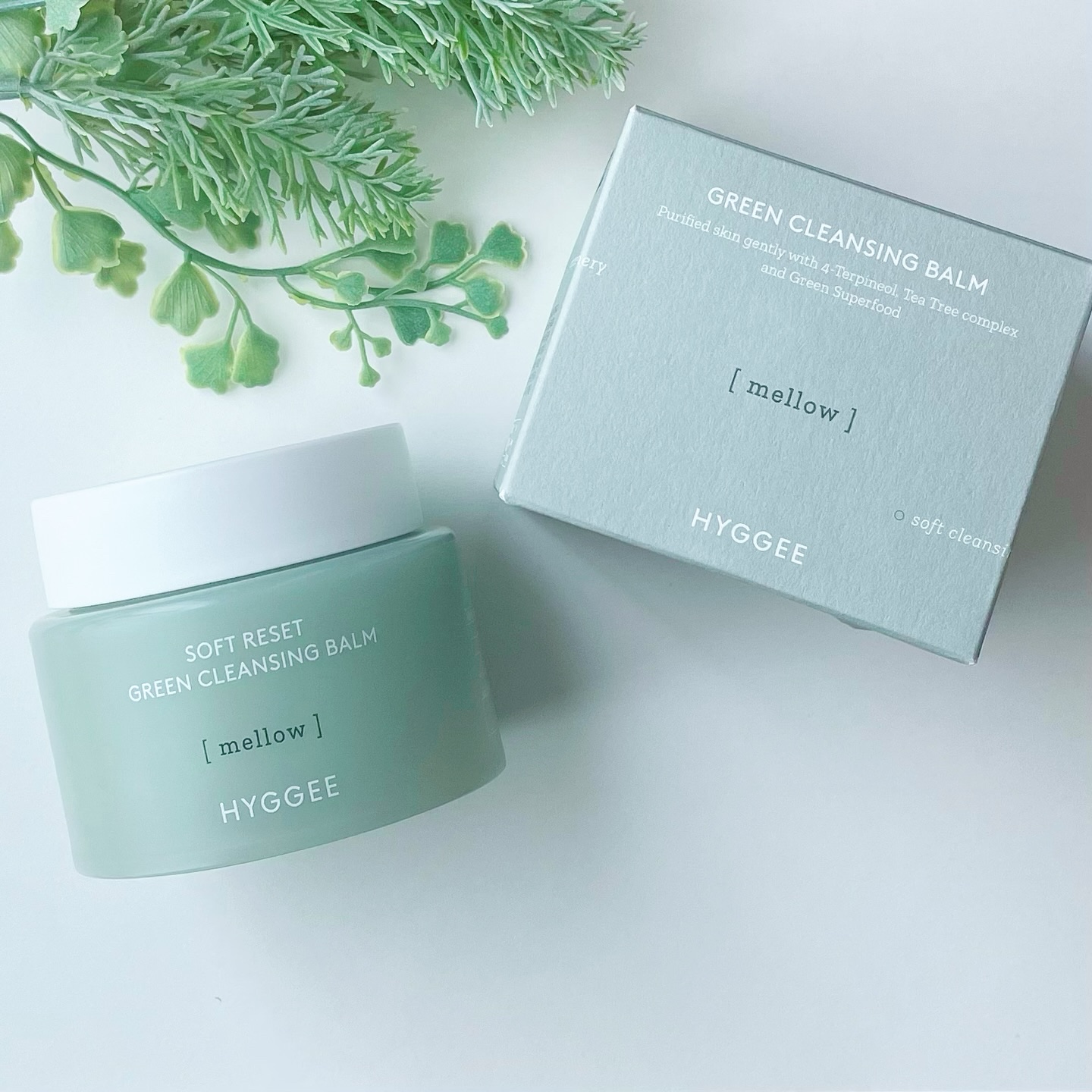 ソフトリセットグリーンクレンジングバーム/HYGGEE/クレンジングバームを使ったクチコミ（3枚目）