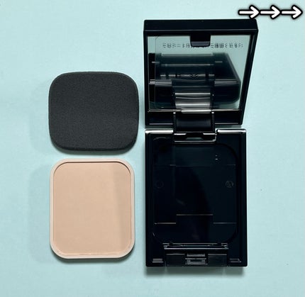 ケイト カバーシールド パウダーファンデーション/KATE/パウダーファンデーションを使ったクチコミ(4枚目)