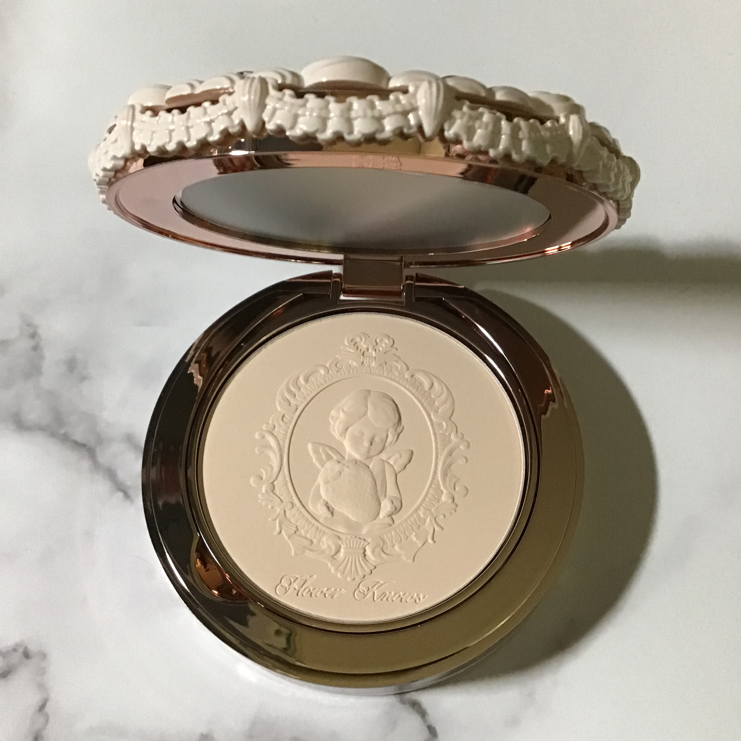 ストロベリーキューピッドコレクション プレストパウダー/FlowerKnows/プレストパウダーを使ったクチコミ（3枚目）