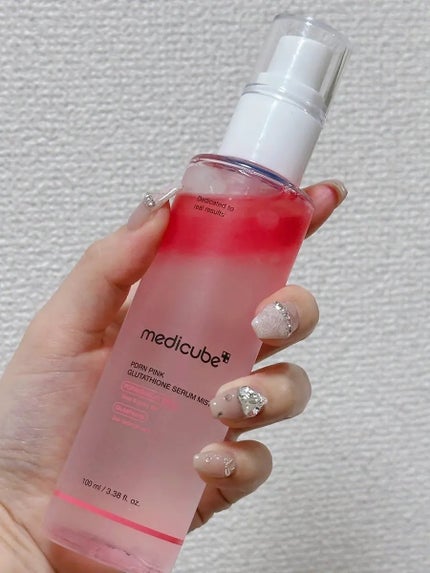 PDRNピンクセラムミスト/MEDICUBE/美容液を使ったクチコミ(1枚目)