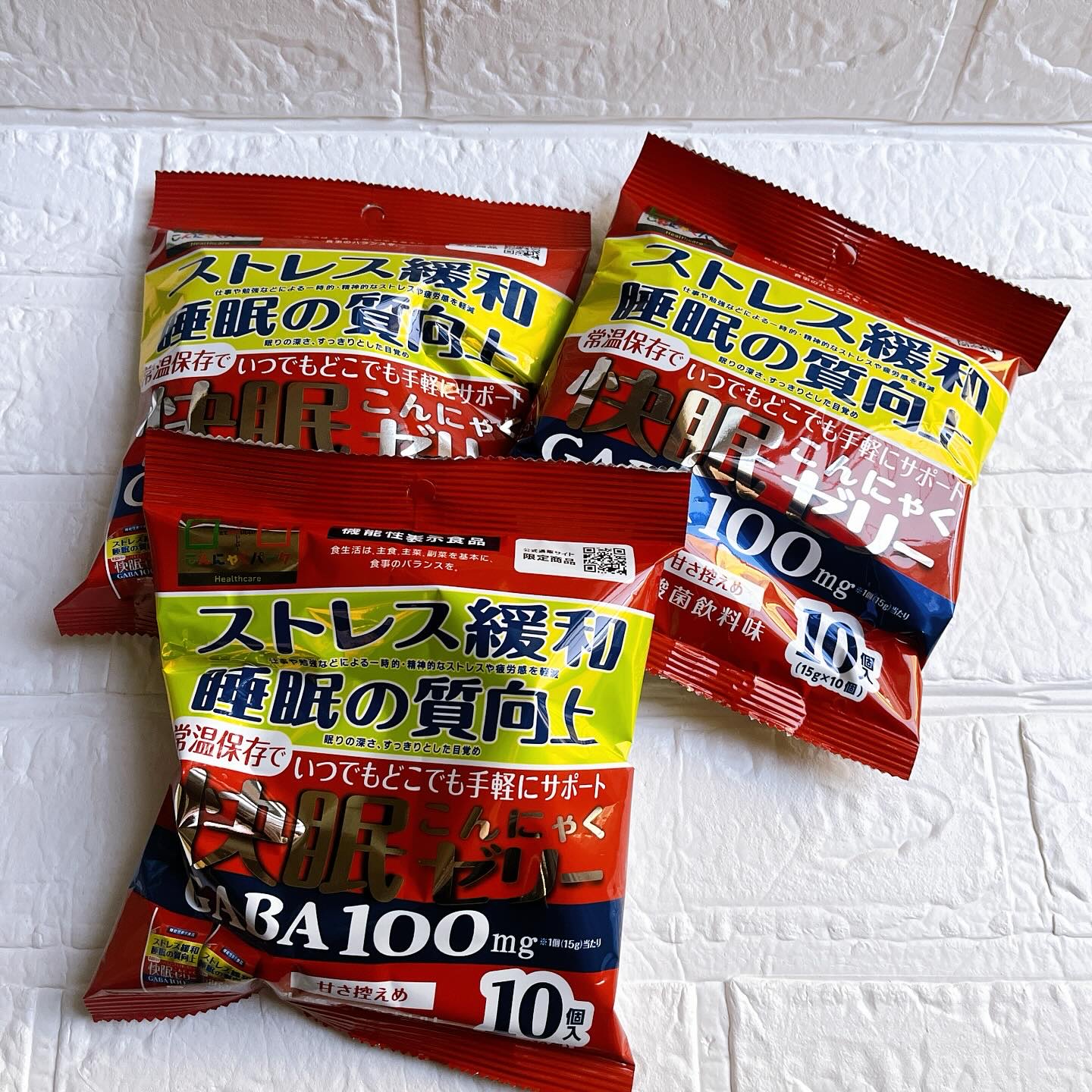 快眠こんにゃくゼリー/こんにゃくパーク/その他食品を使ったクチコミ（1枚目）