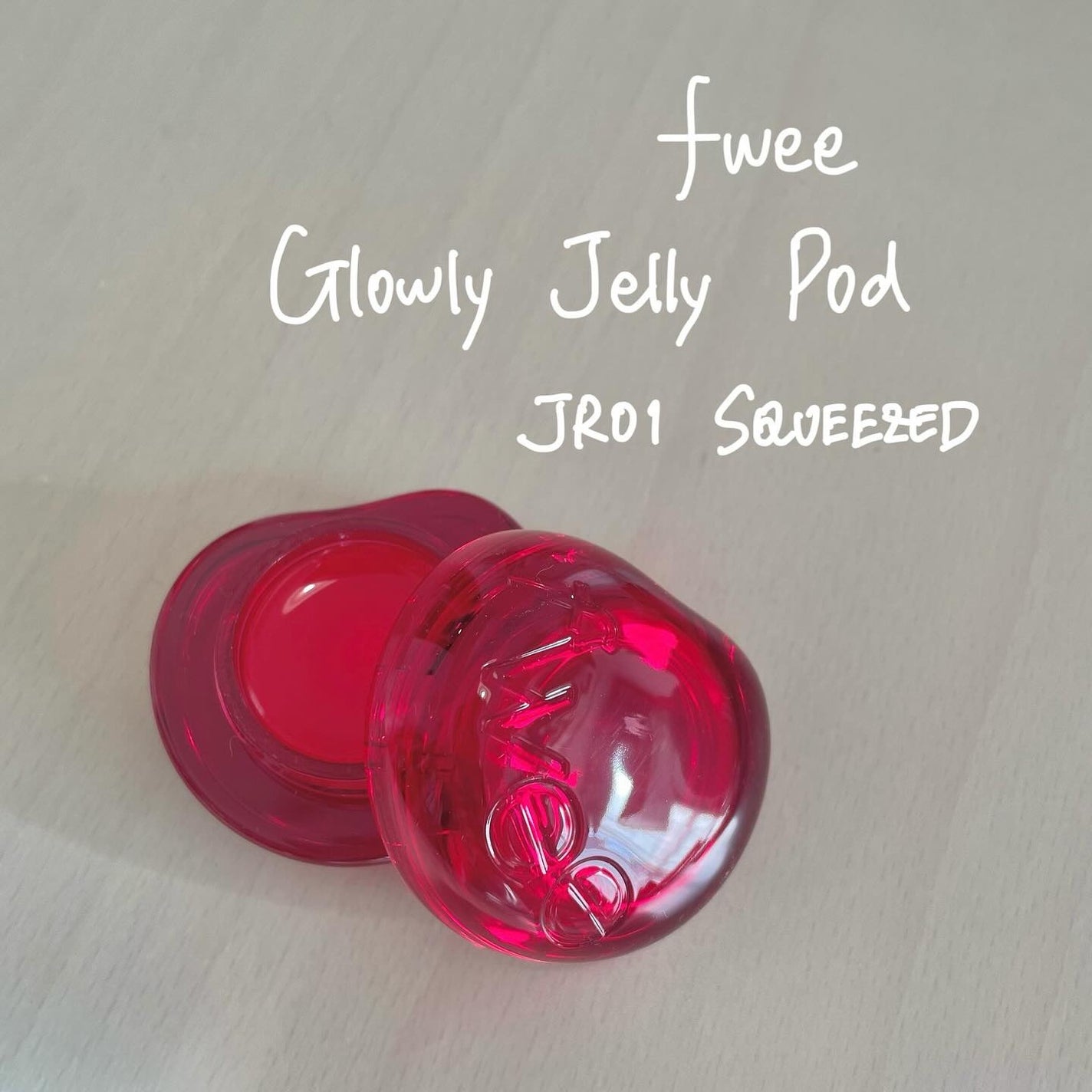 フィー リップアンドチーク グローイジェリーポット/fwee/リップグロスを使ったクチコミ(1枚目)