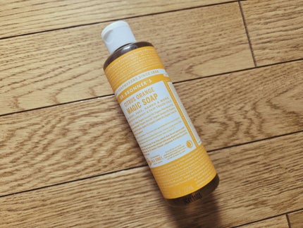 マジックソープ シトラスオレンジ/ドクターブロナー/ボディソープを使ったクチコミ(1枚目)