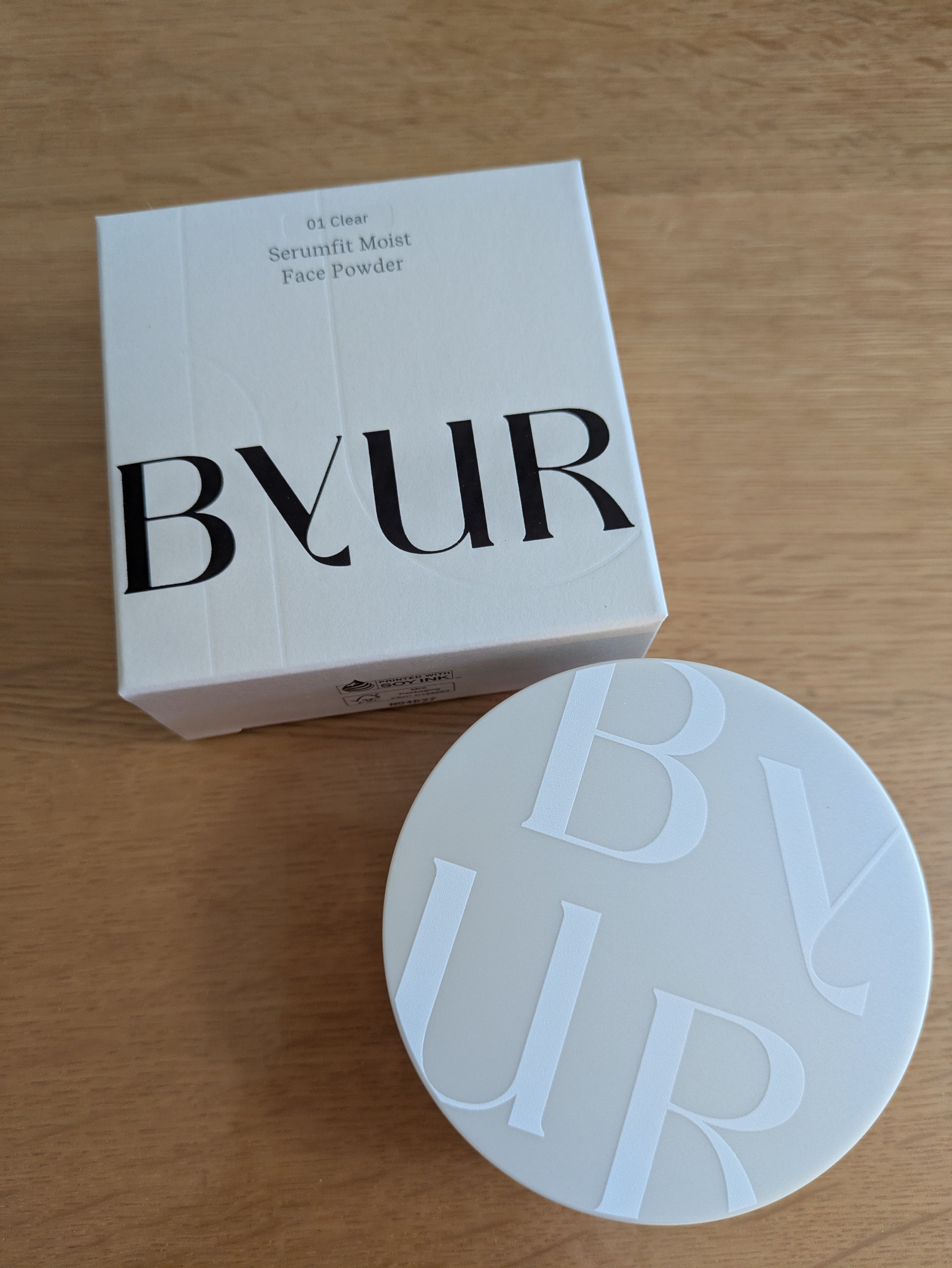 セラムフィット モイストフェイスパウダー/ByUR/ルースパウダーを使ったクチコミ（1枚目）