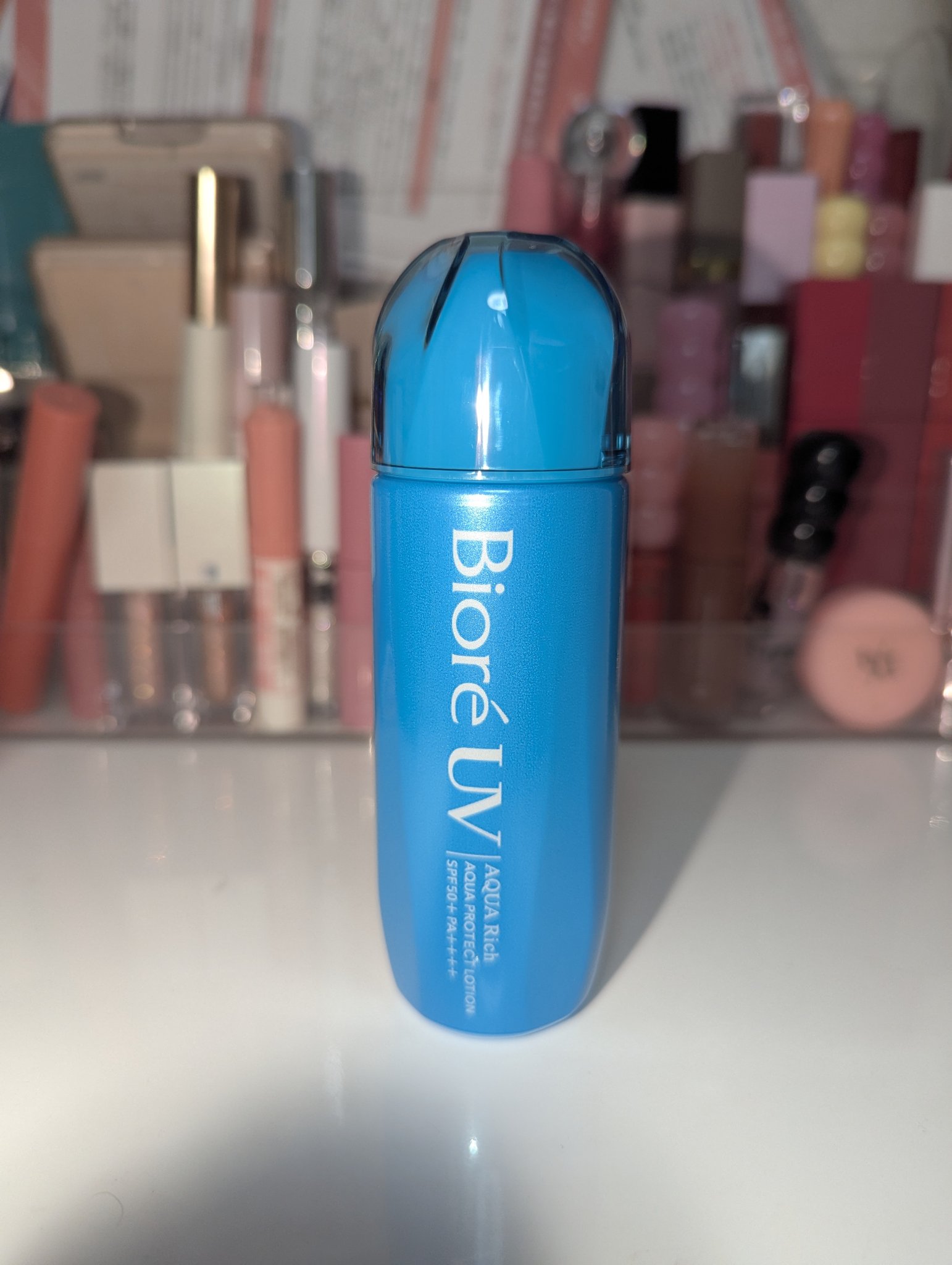 ビオレUV アクアリッチ アクアプロテクトローション(水層パック)/ビオレ/日焼け止めローションを使ったクチコミ（3枚目）