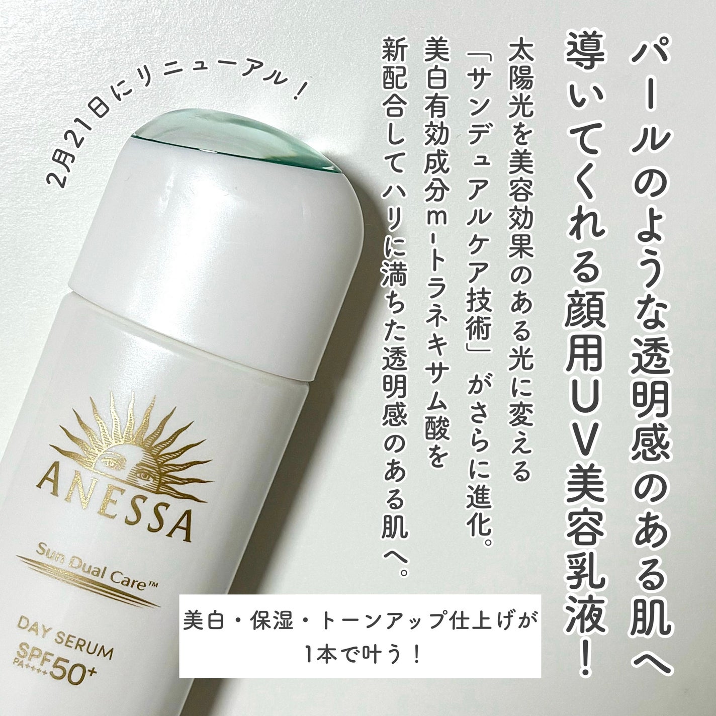 アネッサ デイセラム N/アネッサ/化粧下地を使ったクチコミ(2枚目)