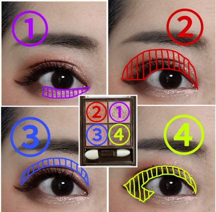 ノーズ&アイブロウパウダー/CEZANNE/パウダーアイブロウを使ったクチコミ(5枚目)