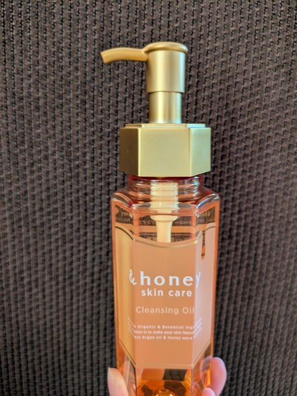 アンドハニー クレンジングオイル/&honey/オイルクレンジングを使ったクチコミ(1枚目)