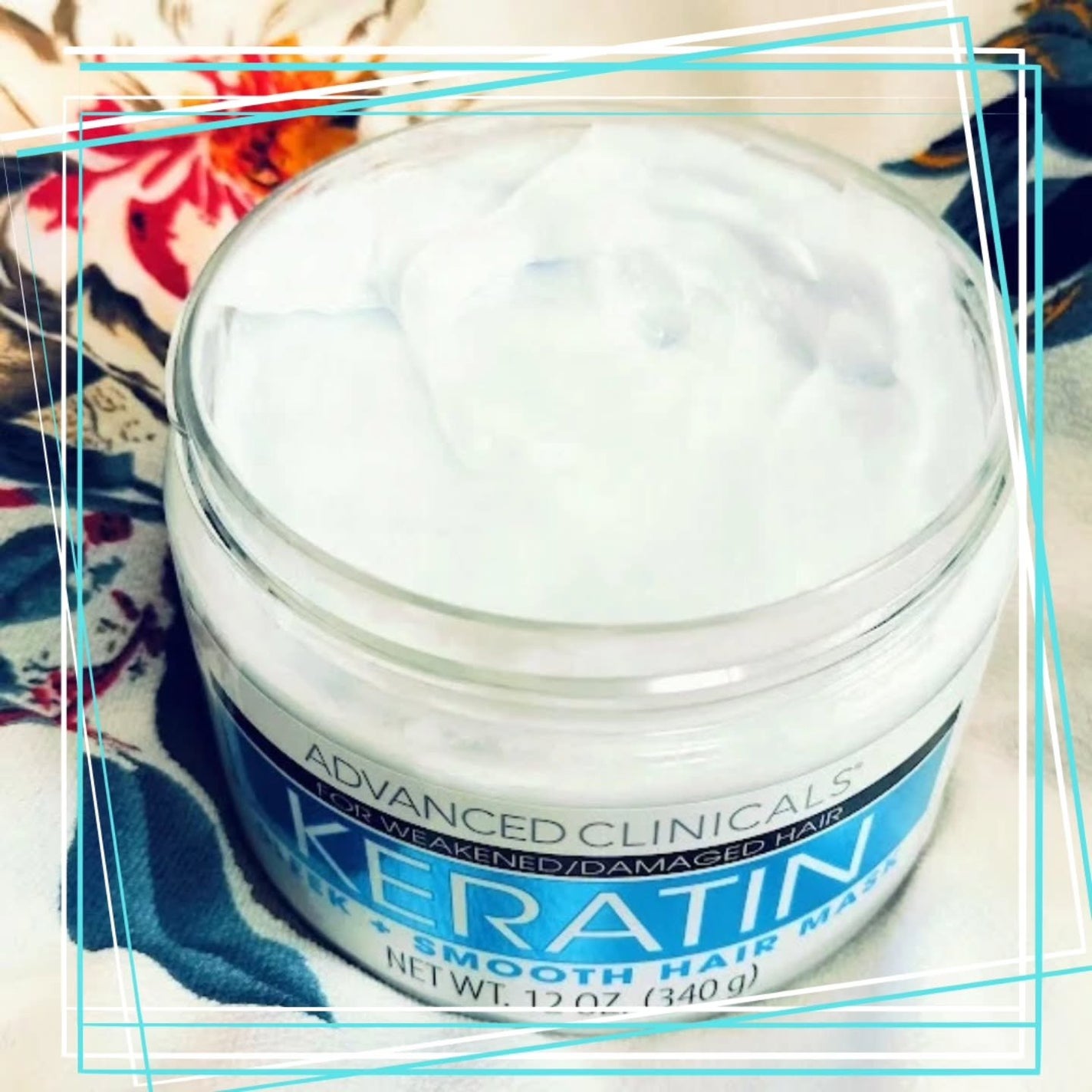 KERATIN スリーク+スムースヘアマスク/ADVANCED CLINICALS/ヘアマスク・ヘアパックを使ったクチコミ(3枚目)