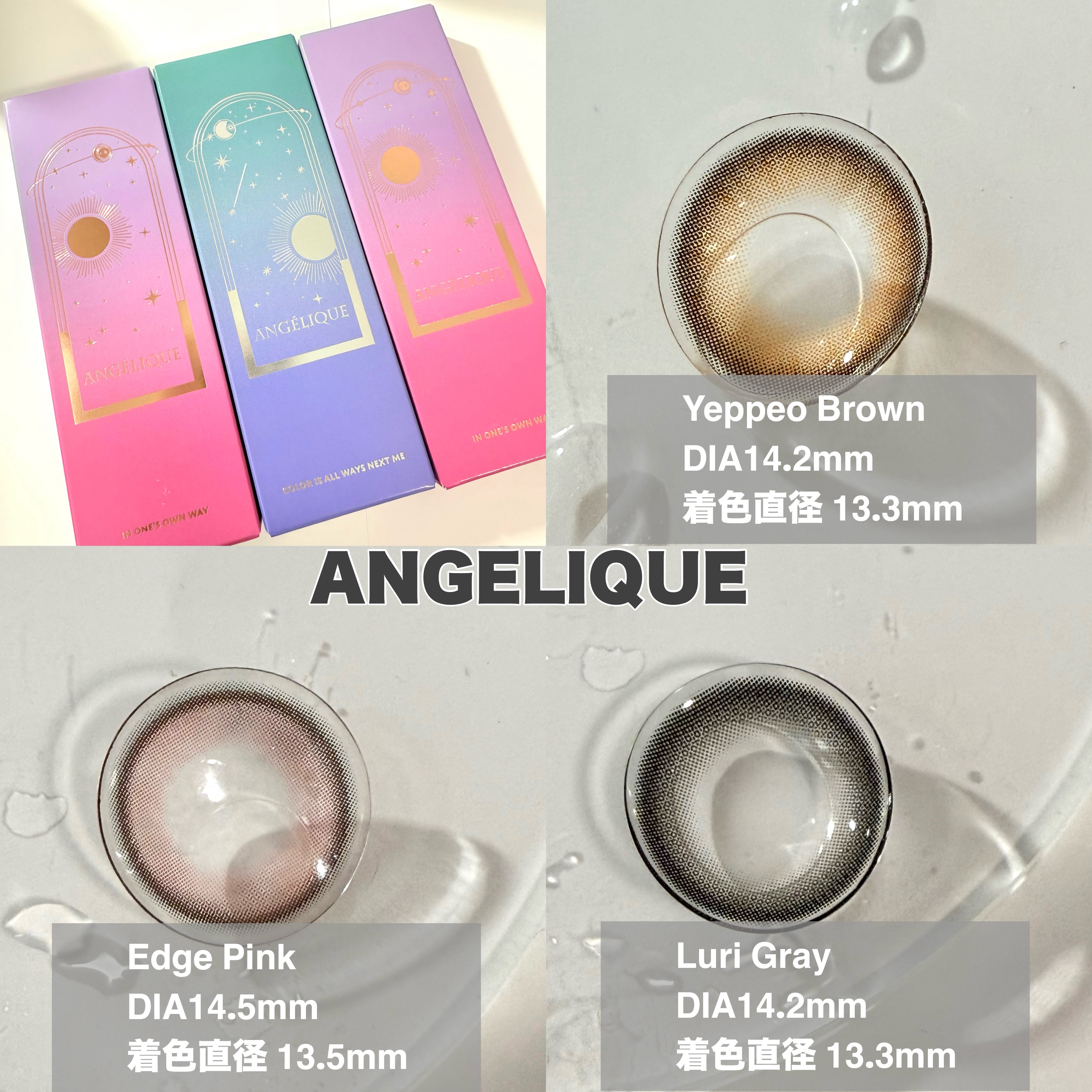 ANGÉLIQUE 1day/ANGÉLIQUE/ワンデー（１DAY）カラコンを使ったクチコミ（2枚目）