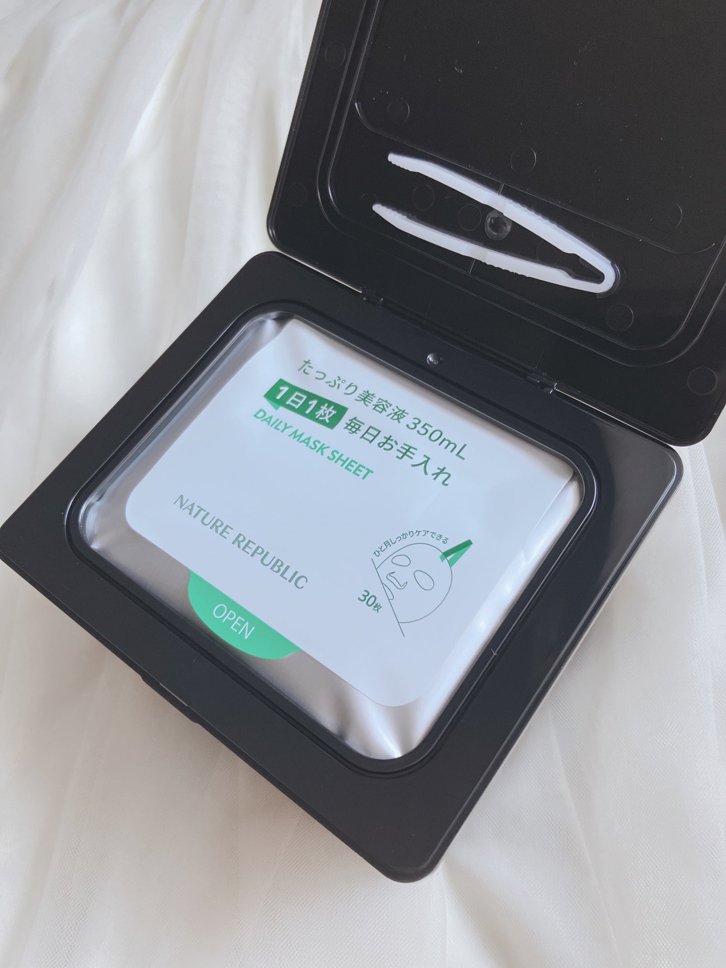 ブラックPDRN デイリーシートマスク/ネイチャーリパブリック/シートマスク・パックを使ったクチコミ(3枚目)
