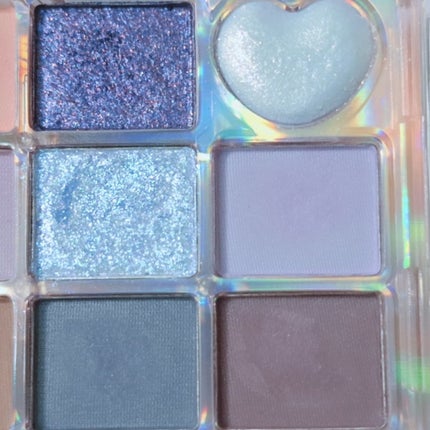 シャイニング12色ミニアイシャドウパレット/jill leen./アイシャドウパレットを使ったクチコミ(5枚目)