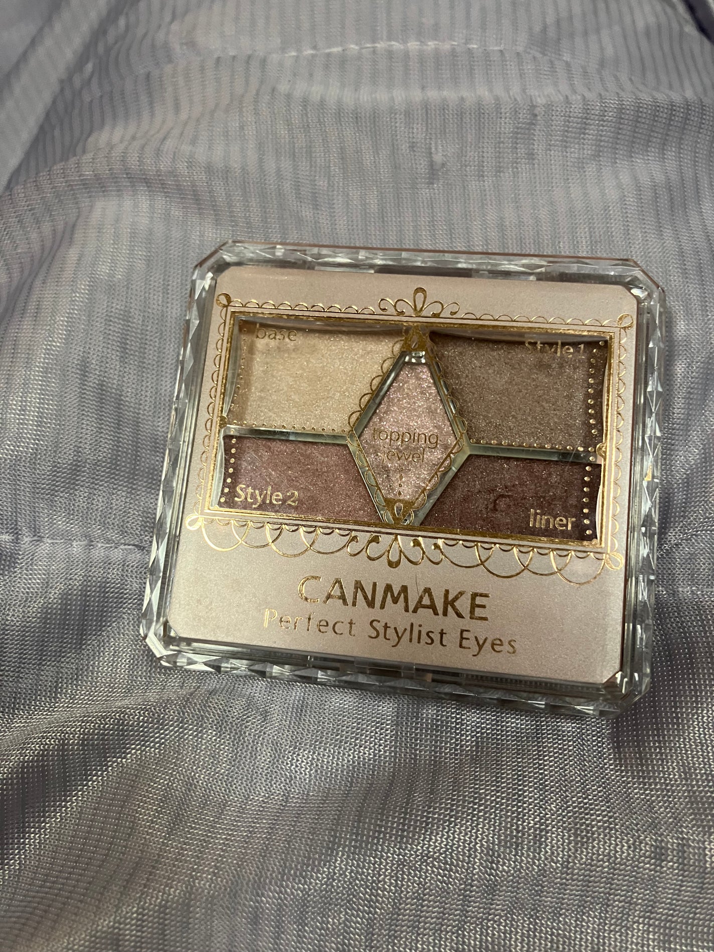 パーフェクトスタイリストアイズ/キャンメイク/アイシャドウパレットを使ったクチコミ(1枚目)