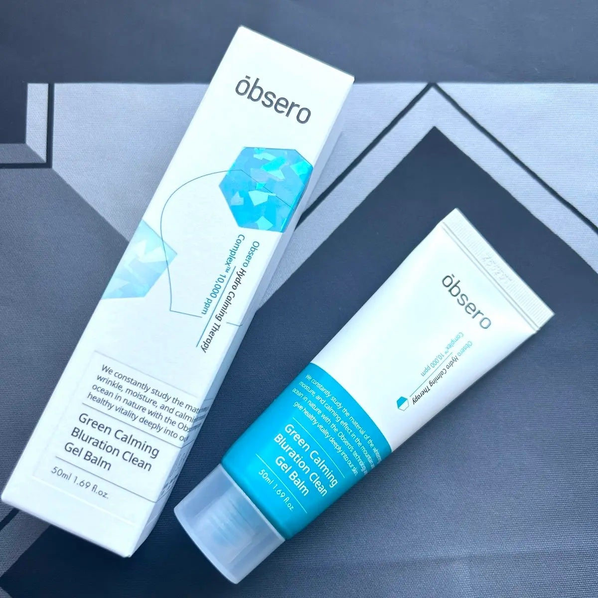 グリーンカーミングブルーレーションクリーンディープクレンザー/obsero/洗顔フォームを使ったクチコミ(1枚目)