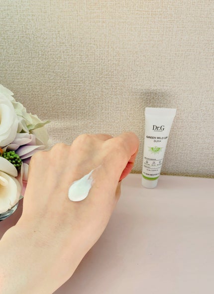 グリーンマイルドアップサンプラス/Dr.G/日焼け止めクリームを使ったクチコミ(5枚目)