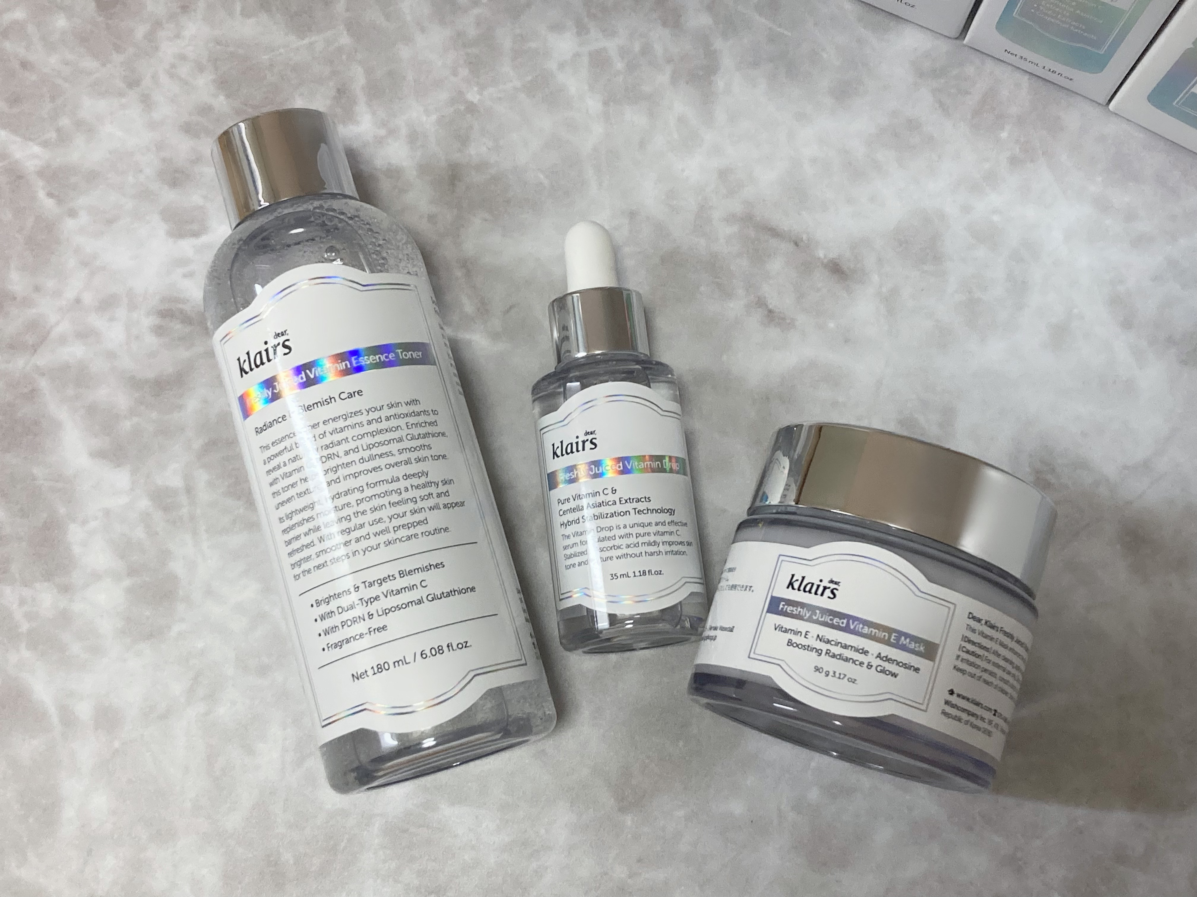 フレッシュリージュースドビタミンドロップ(35ml)/Klairs/美容液を使ったクチコミ（1枚目）