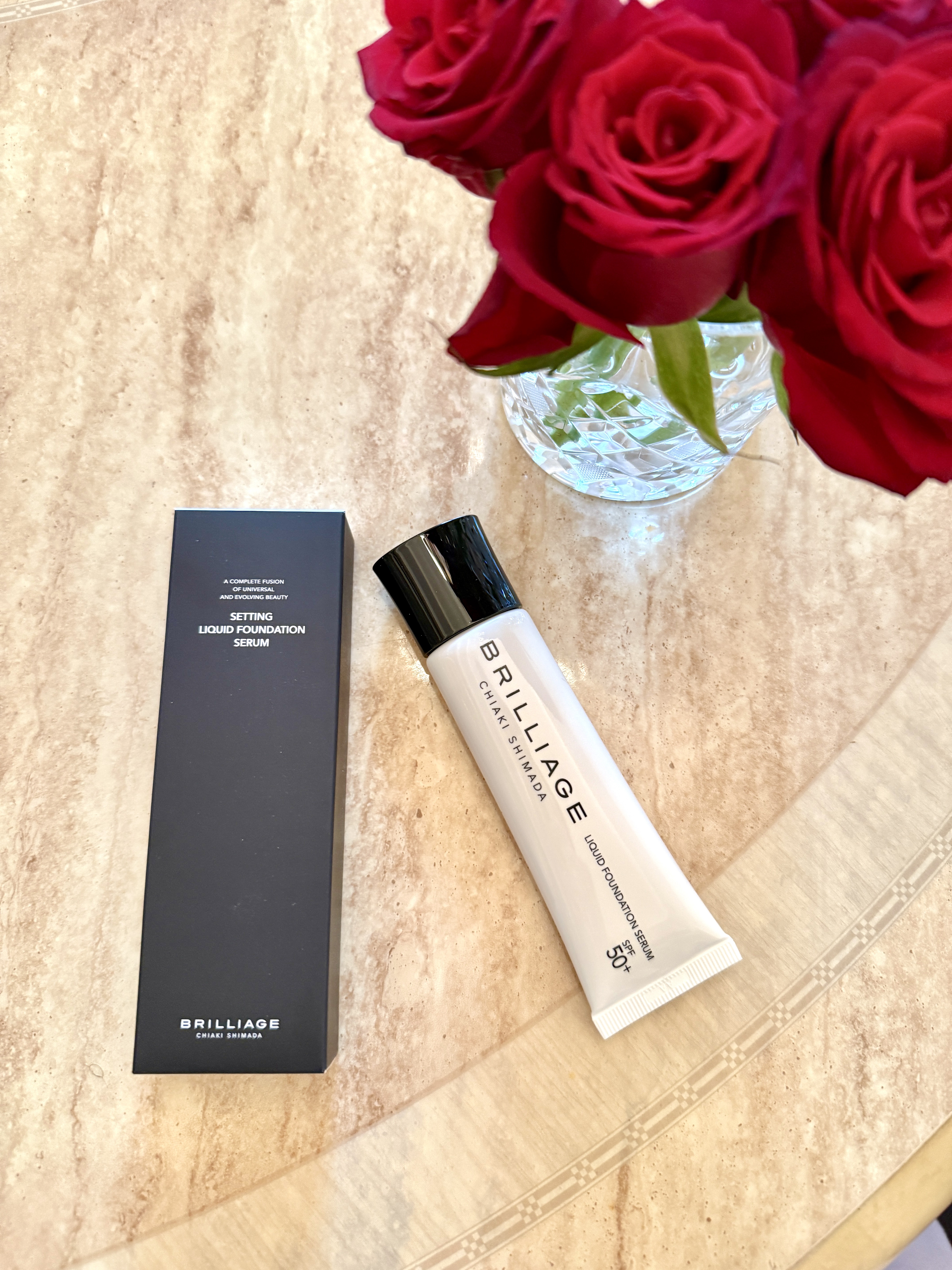 リキッドファンデーション セラム フィッティング グロウ 20/ブリリアージュ/リキッドファンデーションを使ったクチコミ（1枚目）
