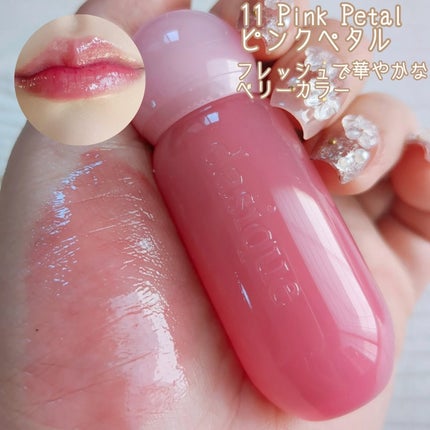 ジューシーデューイグロウティント/dasique/リップティントを使ったクチコミ(4枚目)