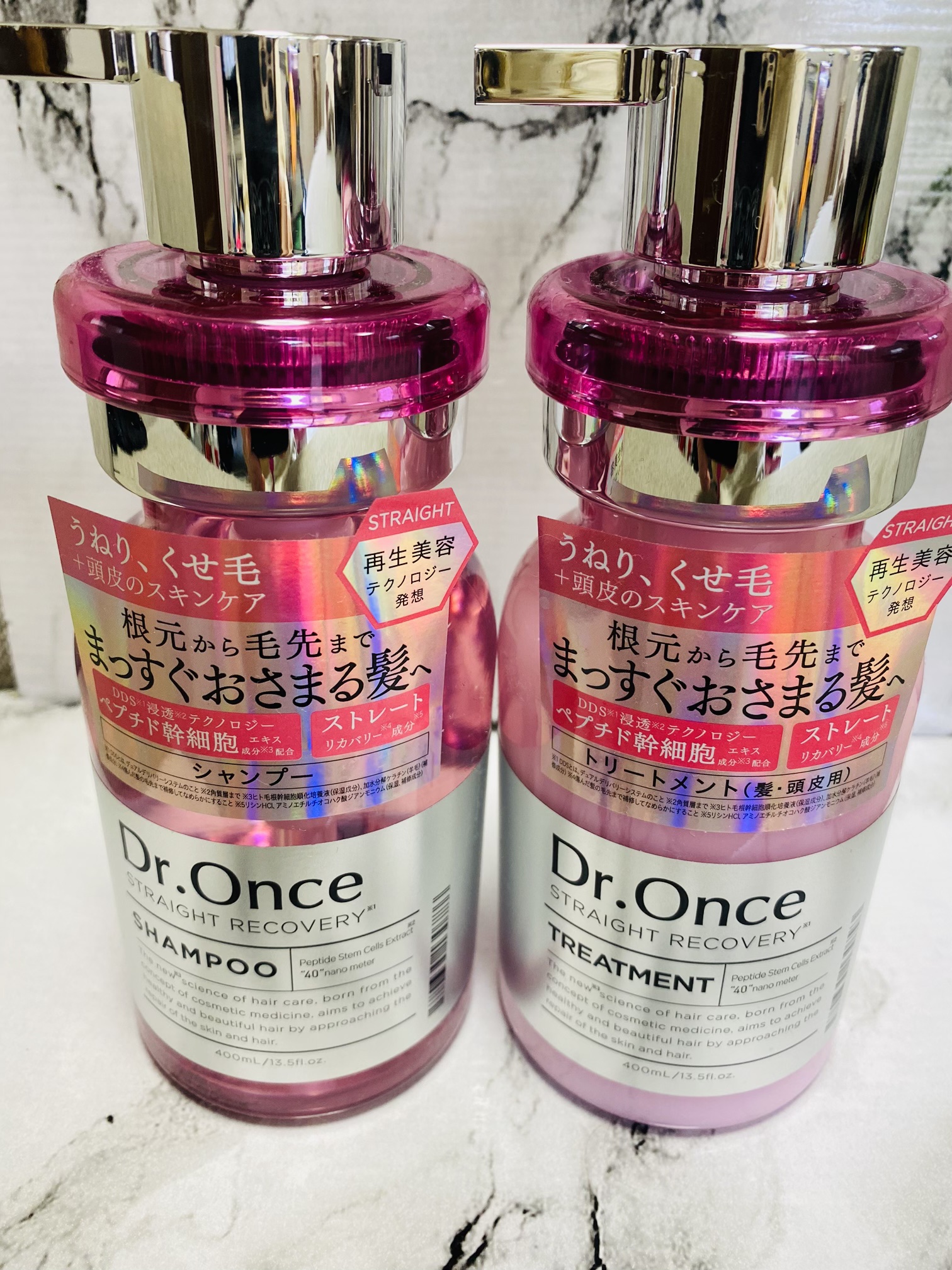 ストレートリカバリー シャンプー/トリートメント/Dr.Once/市販シャンプーを使ったクチコミ（1枚目）