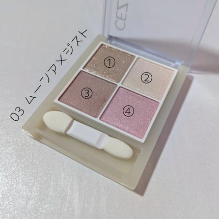 ビタートーンアイシャドウ/CEZANNE/パウダーアイシャドウを使ったクチコミ(5枚目)