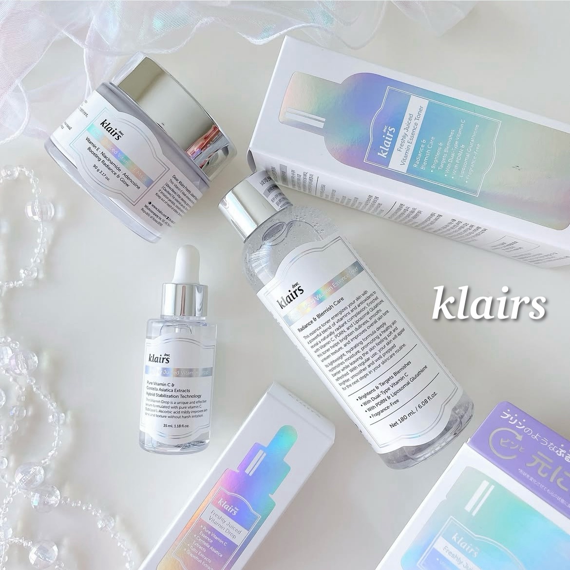 フレッシュリージュースドビタミンドロップ(35ml)/Klairs/美容液を使ったクチコミ（1枚目）