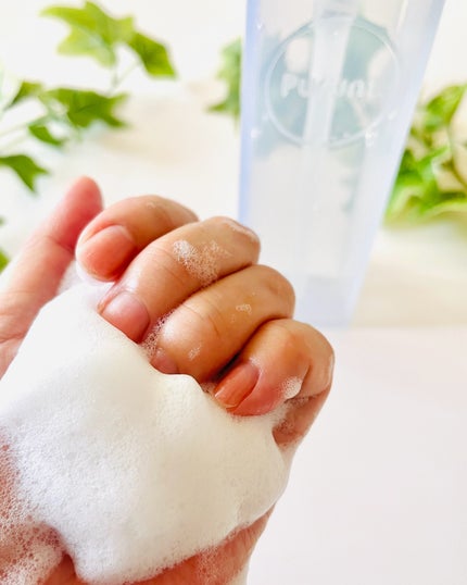 プルント ディープリペア ペアセット アイシークリスタル/Purunt./シャンプー・コンディショナーを使ったクチコミ(3枚目)