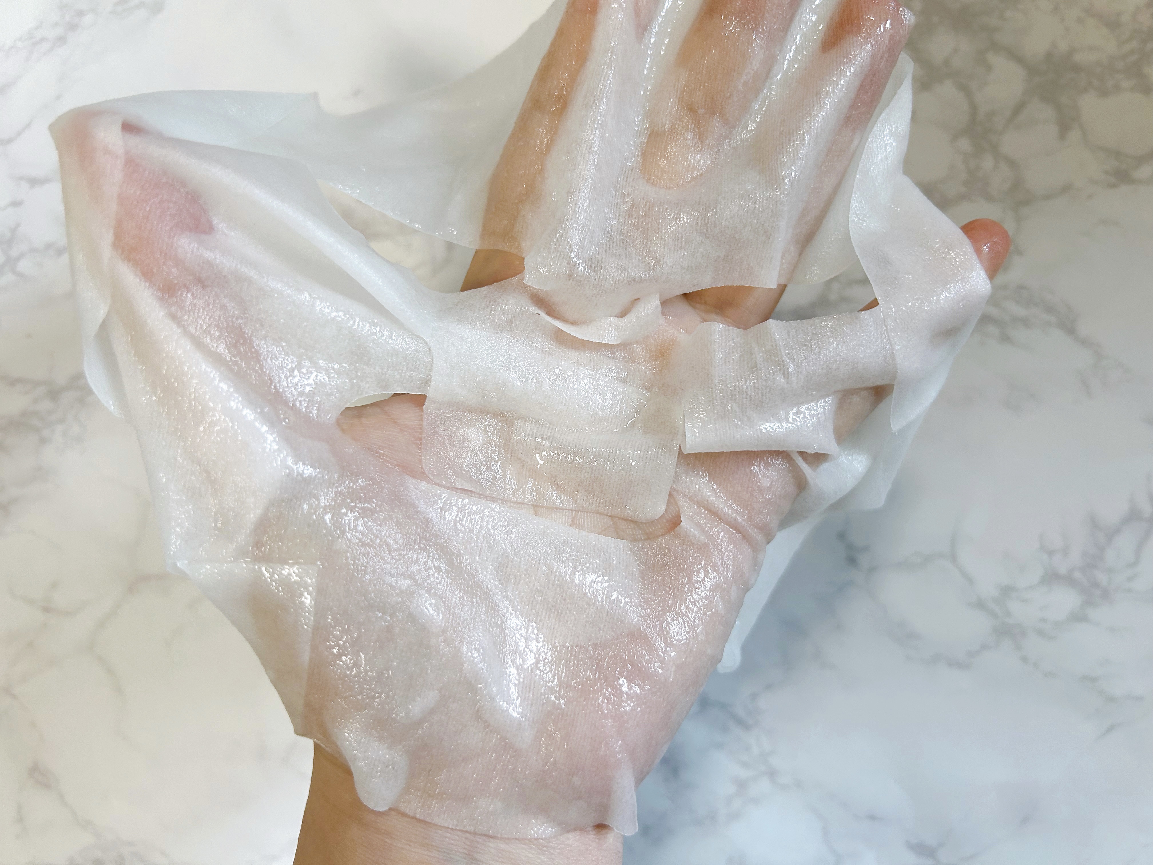 リズム　デイリーケアマスク　クールトーニング/RISM/シートマスク・パックを使ったクチコミ（3枚目）