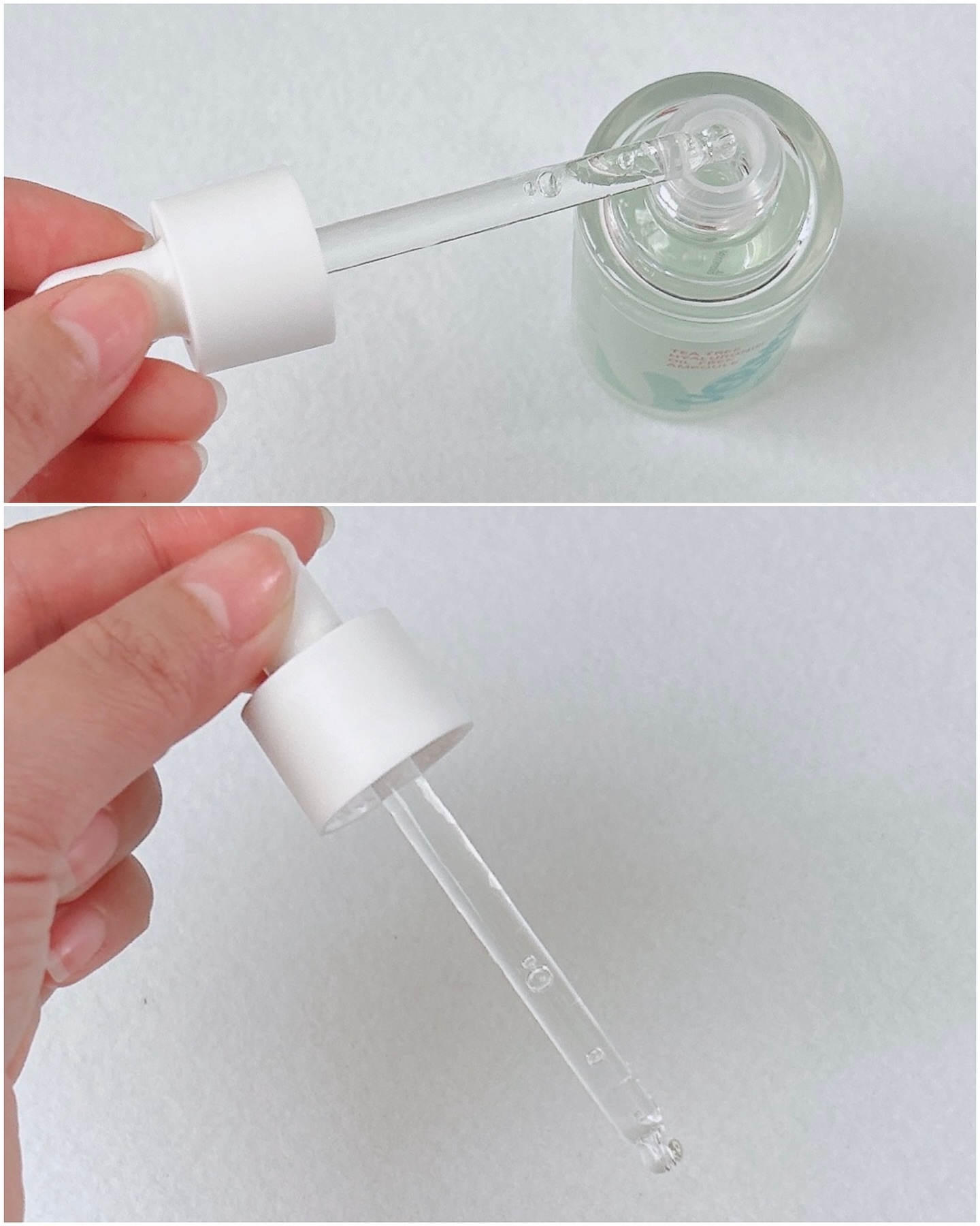 ティーツリーヒアルロン酸オイルフリーアンプル/Vertty/美容液を使ったクチコミ（3枚目）