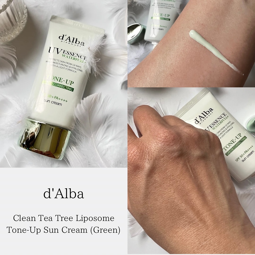 ウォータフルトーンアップサンクリーム/ダルバ/日焼け止めクリームを使ったクチコミ（2枚目）