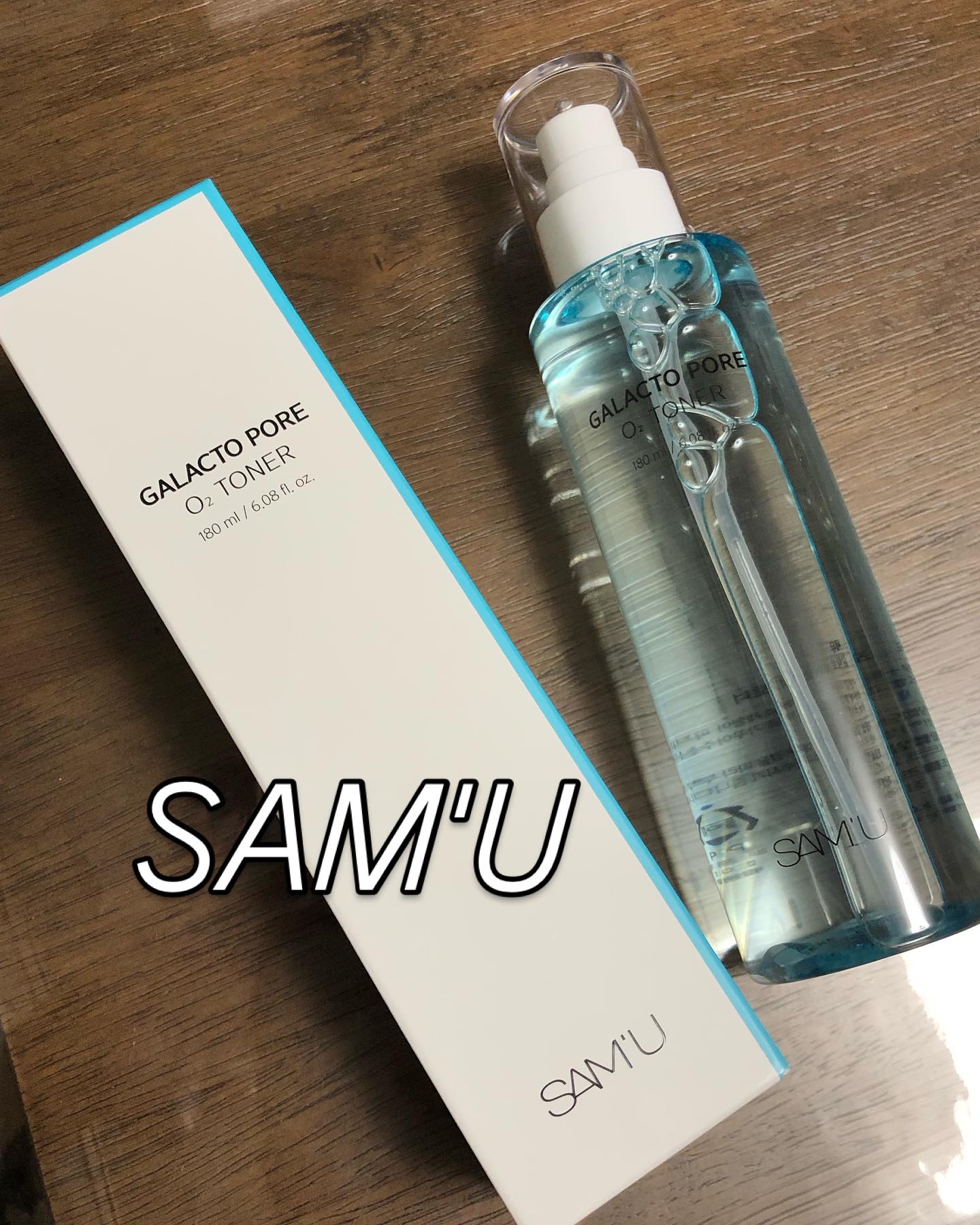 サミュ ガラクトポア オーツートナー/SAM'U/化粧水を使ったクチコミ（1枚目）