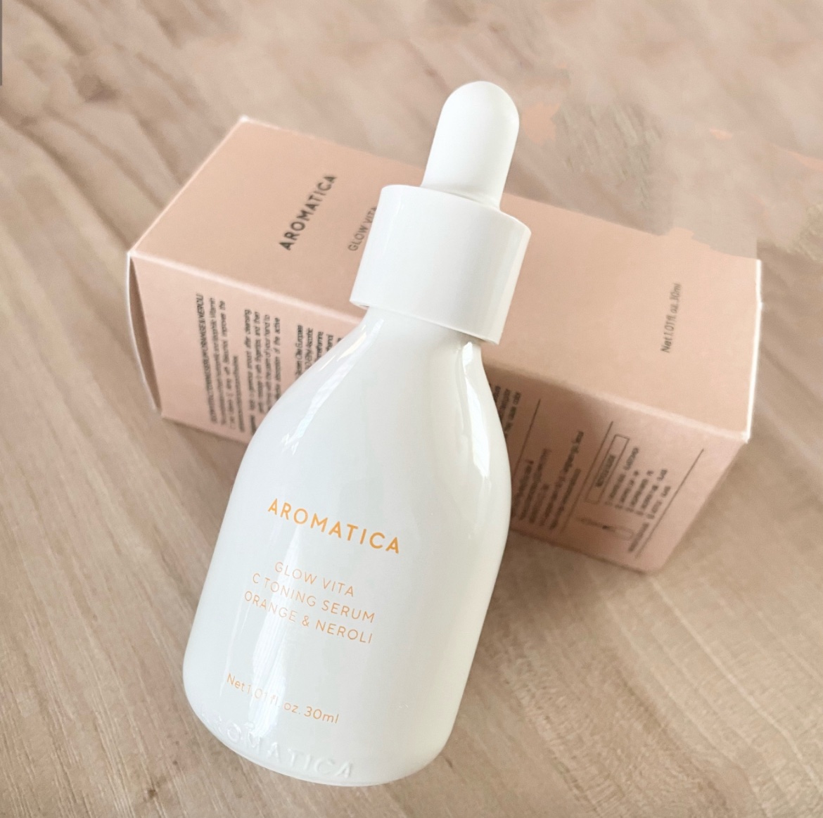 グロービタCトーニングセラム/AROMATICA/美容液を使ったクチコミ（3枚目）