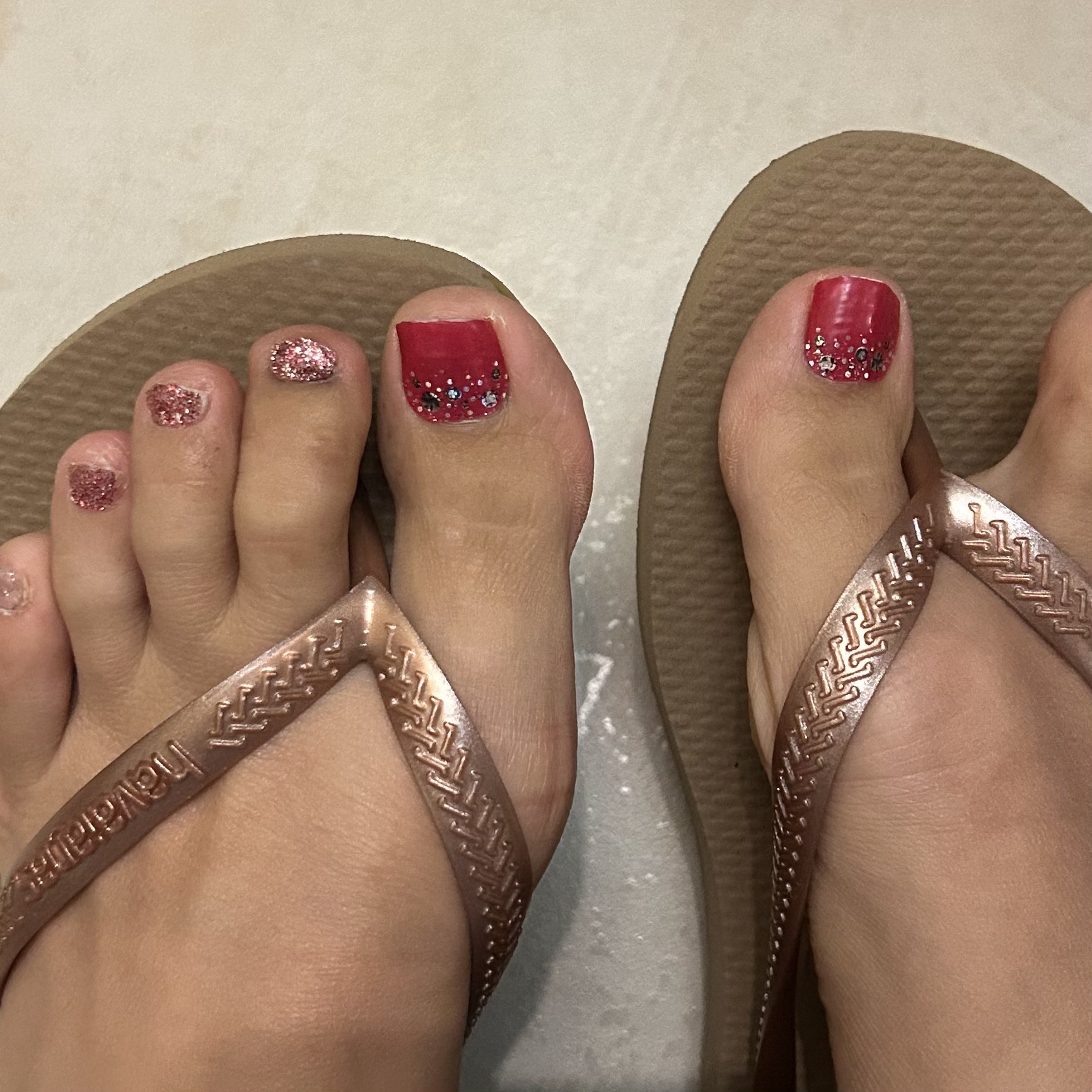 ダッシングディバグロスジェルネイルストリップ/DASHINGDIVA MAGICPRESS/ネイルシールを使ったクチコミ（3枚目）