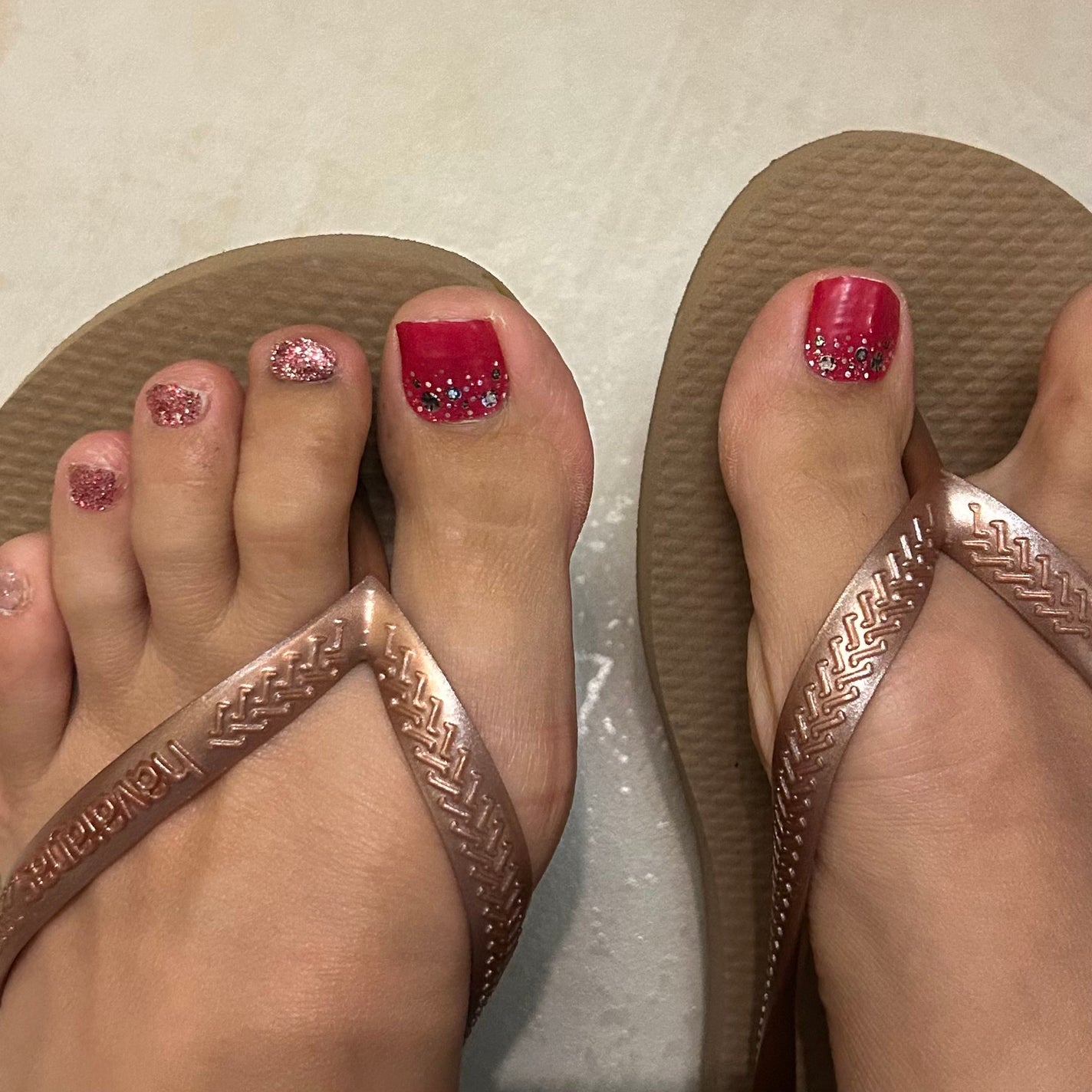 ダッシングディバグロスジェルネイルストリップ/DASHINGDIVA MAGICPRESS/ネイルシールを使ったクチコミ(3枚目)