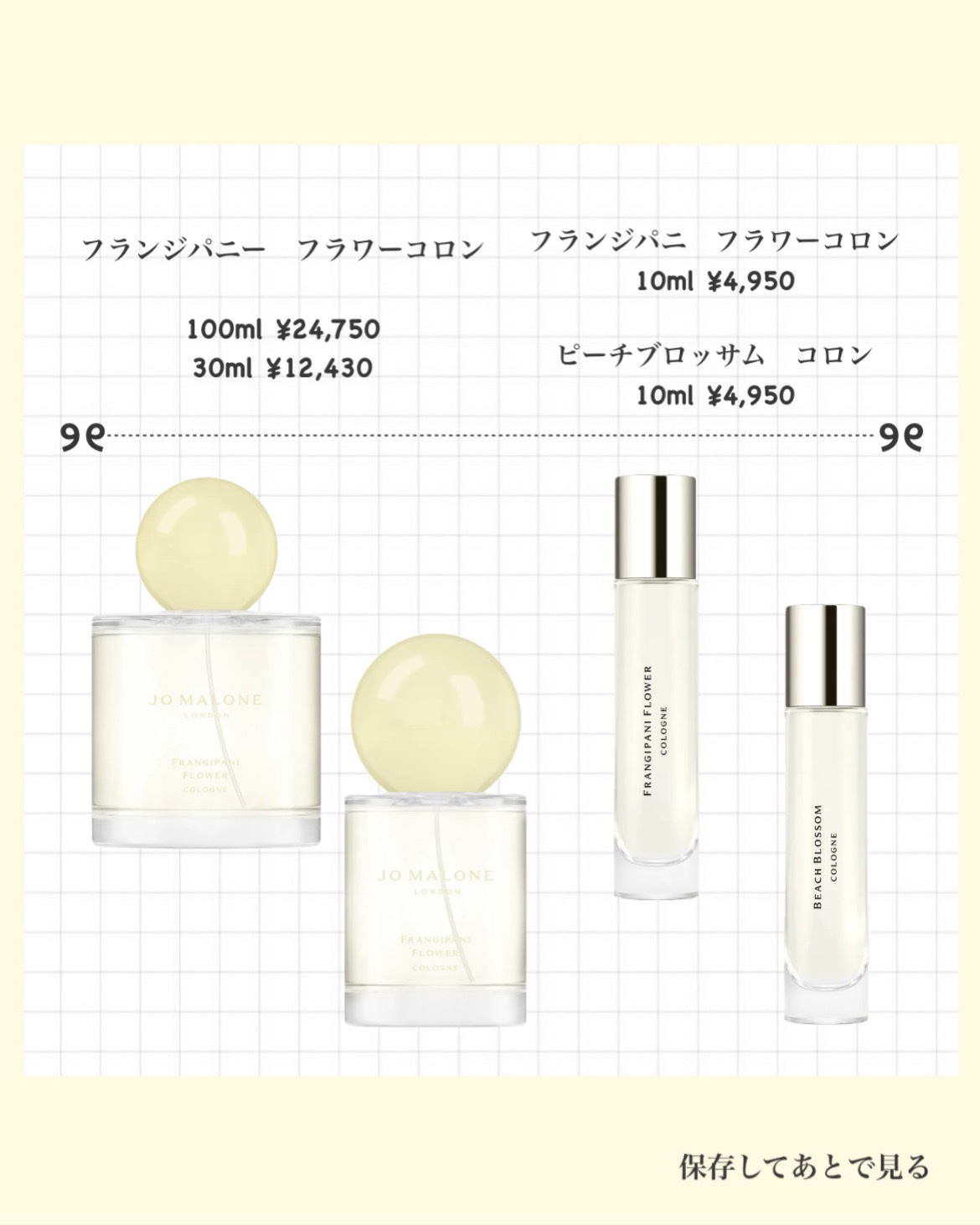 フランジパニ フラワー コロン/Jo MALONE LONDON/香水(レディース)を使ったクチコミ（2枚目）