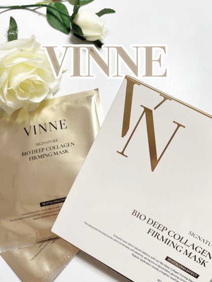 シグニチャーバイオディープコラーゲンファーミングマスク/VINNE /シートマスク・パックを使ったクチコミ(1枚目)