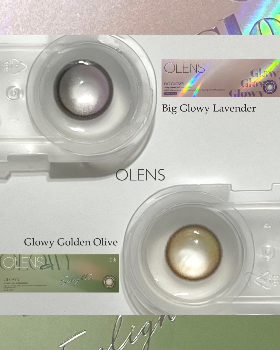 Glowy 1day/OLENS/ワンデー（１DAY）カラコンを使ったクチコミ（2枚目）