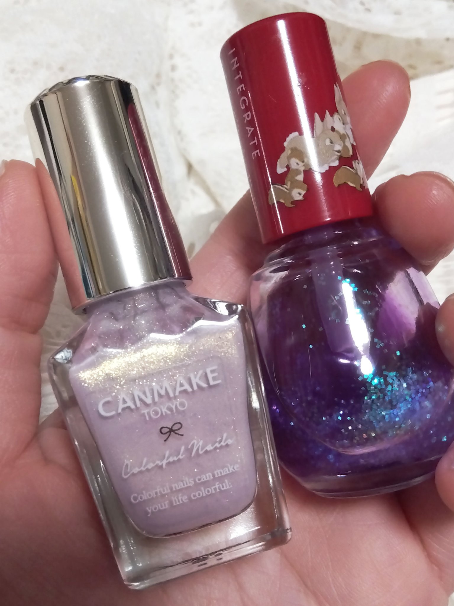 カラフルネイルズ/キャンメイク/マニキュアを使ったクチコミ（2枚目）