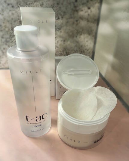t-ac トナー/VICLE/化粧水を使ったクチコミ(5枚目)