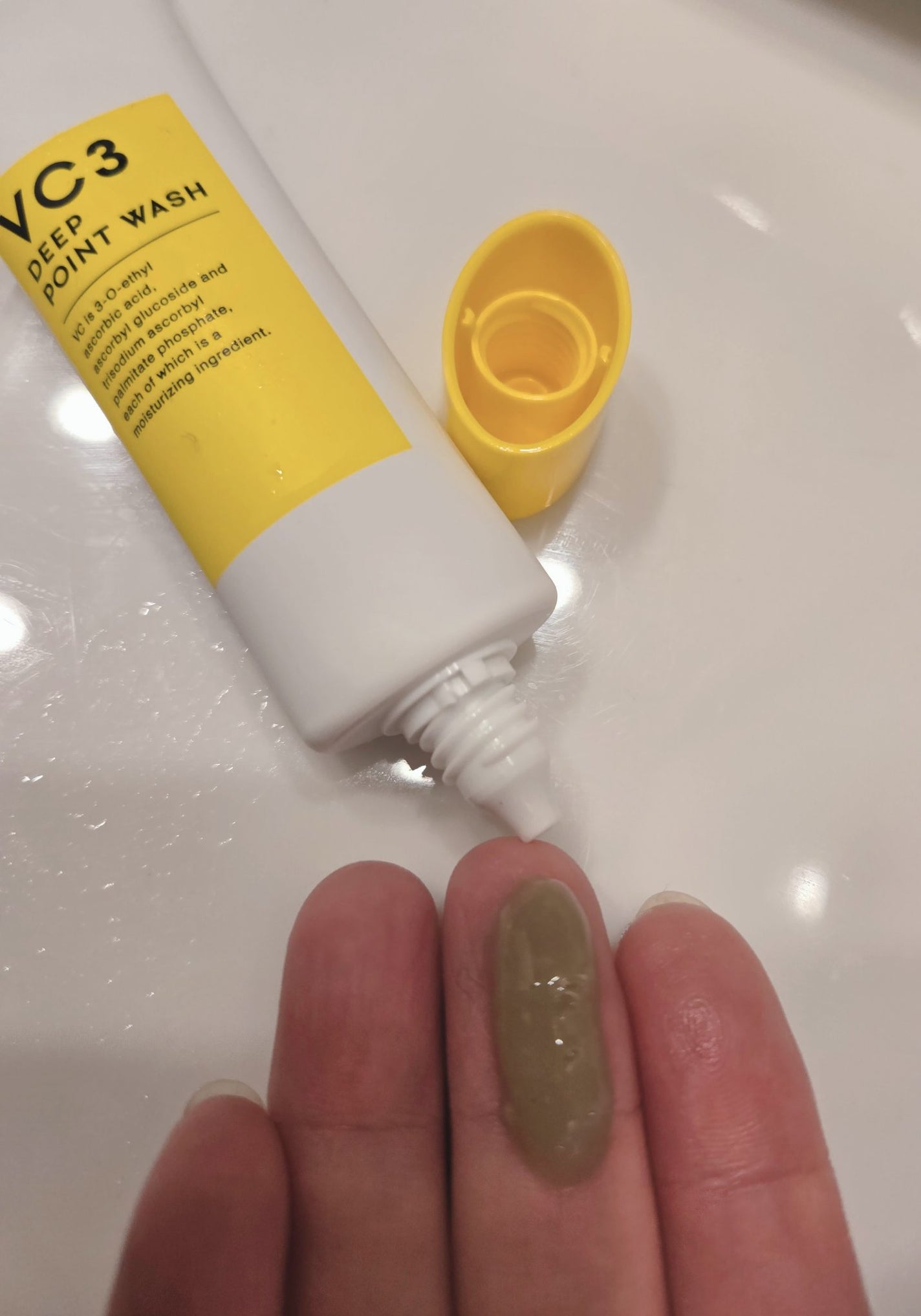 毛穴フォーカスVC VC3ディープポイントウォッシュ/pdc/洗顔フォームを使ったクチコミ(2枚目)