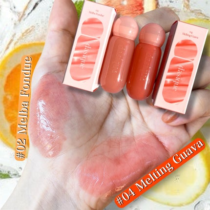 ジューシーデューイグロウティント/dasique/リップティントを使ったクチコミ(4枚目)