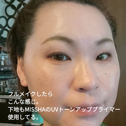 ミシャ グロウ クッション ファンデーション(ルミナスカバー)/MISSHA/クッションファンデーションを使ったクチコミ(5枚目)