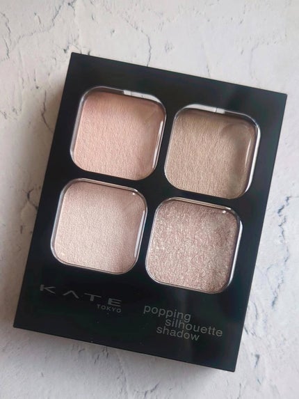 ケイト ポッピングシルエットシャドウ/KATE/アイシャドウパレットを使ったクチコミ(1枚目)